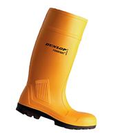Dunlop Purofort Professional Safety Boot with Midsole - Yellow / Black