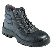 Tuf Grain Leather Non-Metallic Safety Boot with Midsole