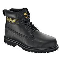 Cat Holton 6" Safety Boot - Black
