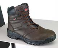 Tuf Sports Hiker Non-Metallic Safety Boot with Midsole - Brown - Size 11 - one pair only