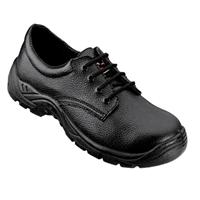 Tuf Lace-Up Non-Metallic Safety Shoe with Midsole - Black