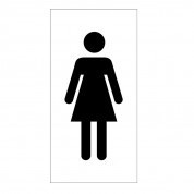 Female Symbol - Health & Safety Sign DOR.41M - 100x200mm