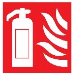 Fire Extinguisher - Fire Safety Health and Safety Sign (FEX.18)