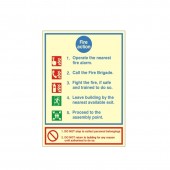 Fire Action- Fire Point - Fire Health and Safety Sign (ACT.05)