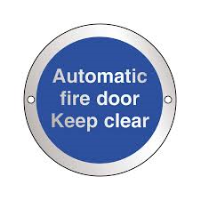 Automatic Fire Door Keep Clear - Health & Safety Sign  &#x28;ARC.88&#x29;