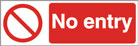 No Entry - Health & Safety Sign (PRA.06)