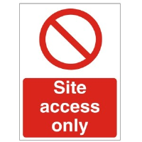 Site Access Only - Health and Safety Sign (PRC.14)