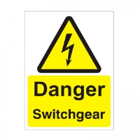 Danger Switchgear - Health and Safety Sign (WAE.38)