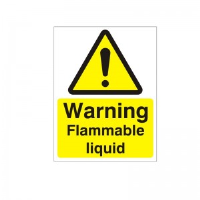 Warning Flammable Liquid - Health and Safety Sign (WAG.58)