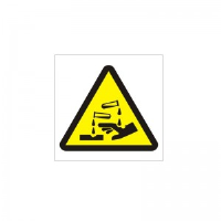 Warning Corrosive Risk (150x150) - Health and Safety Sign (WAG.98)