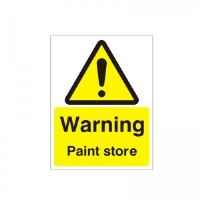 Warning Paint Store - Health and Safety Sign (WAG.103)