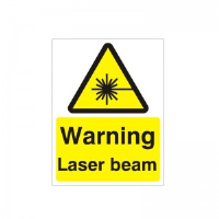 Warning Laser Beam - Health and Safety Sign (WAG.26)