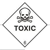 Toxic Warning Label (TA51G)