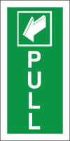 Pull - Fire Exit Health and Safety Sign (FED.02)
