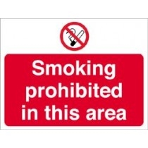 Smoking Prohibited Signs