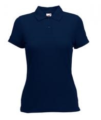 LADIES POLO SHIRT with EMBROIDERED LOGO