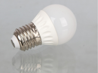 3W LED Globe Shaped E27 Edison Screw Bulb