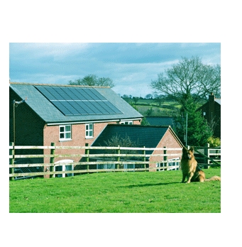 Solar Panel Outhouse Installation in Shropshire