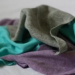 Lightweight coloured cotton rag