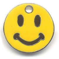 Trolley Coin Key Ring (Smiley)