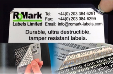 High Specification Security Labels