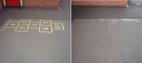 Playground Marking  Chemical Stripping