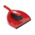 Red Dustpan & Stiff Brush Set.