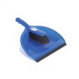 Blue Dustpan & Stiff Brush Set.