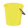 Yellow Plastic Bucket 10ltr.