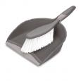 Addis Comfigrip Silver Dustpan Set.