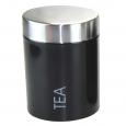 Conical Black Tea Canister.