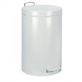 Brabantia White Pedal Bin, 12ltr.