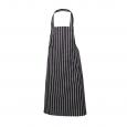 Butchers Apron Navy Stripe