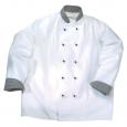 Gingham Trim Chefs Jacket (M)