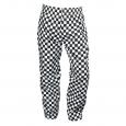 Black & White Check Chef Trousers (L)