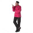 Bright Pink Chefs Jacket (L)