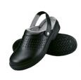 Chef's Black Safeway Sandals, Size 8.