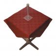 Burgundy Paper Slipcover, 90x90cm. (4x25) - (Case of 4)