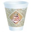 Caf&#233; G Foam Hot Cup 12oz. (20x50) - (Case of 50)