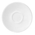 Churchill White Ultimo Coupe Saucer 6.25"/160mm (24) - (Case of 24)