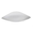 Churchill Lotus White Triangle Plate 10.5"/267mm (12) - (Case of 12)
