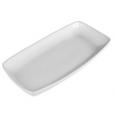 Churchill White X Squared Oblong Plate 13.75"x7.25"/349x185mm (12)