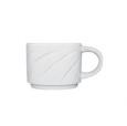 Churchill Infinity White Stacking Coffee Cup 2.5oz/71ml (24)