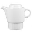 Churchill White Retro Cafe Stacking Teapot 11oz/313ml (4)