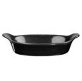 Churchill Cookware Black Round Eared Dish 7"x8.5". (6)