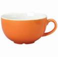 New Horizons Orange Cappuccino Cup 10oz. (24)