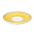 New Horizons Yellow Cappuccino Saucer 6.25". (24)