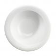 Menu White Mid Rim Bowl 8.75". (6) - (Case of 6)