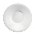 Menu White Broad Rim Plate 11". (6)