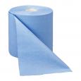 Blue Wiper Roll 2ply. (6)